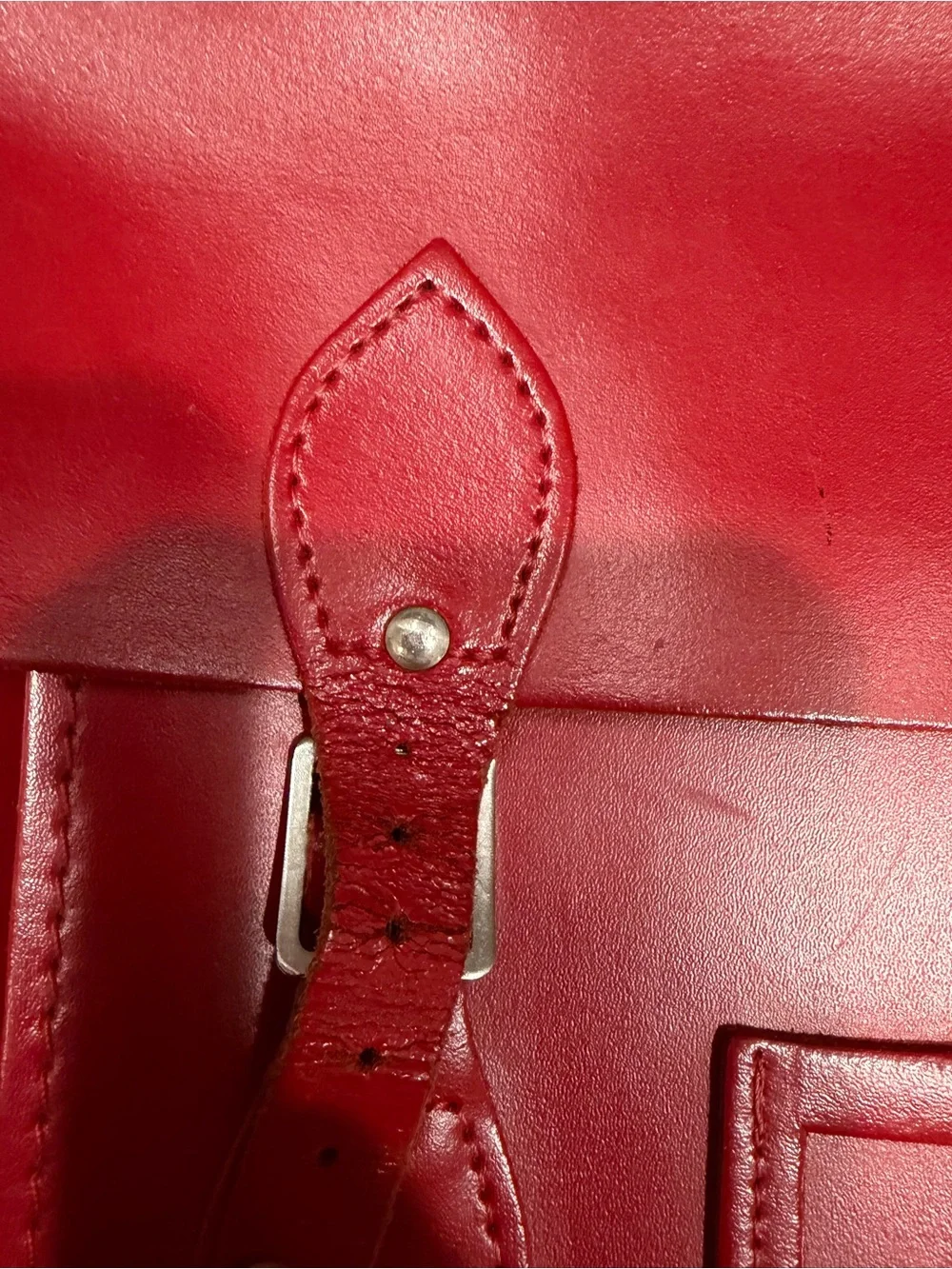 The Cambridge Satchel Company 13 inch Satchel in Red ( Missing Strap)
